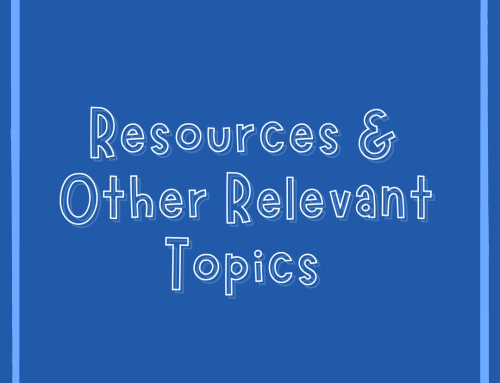 Resources & Other Relevant Topics